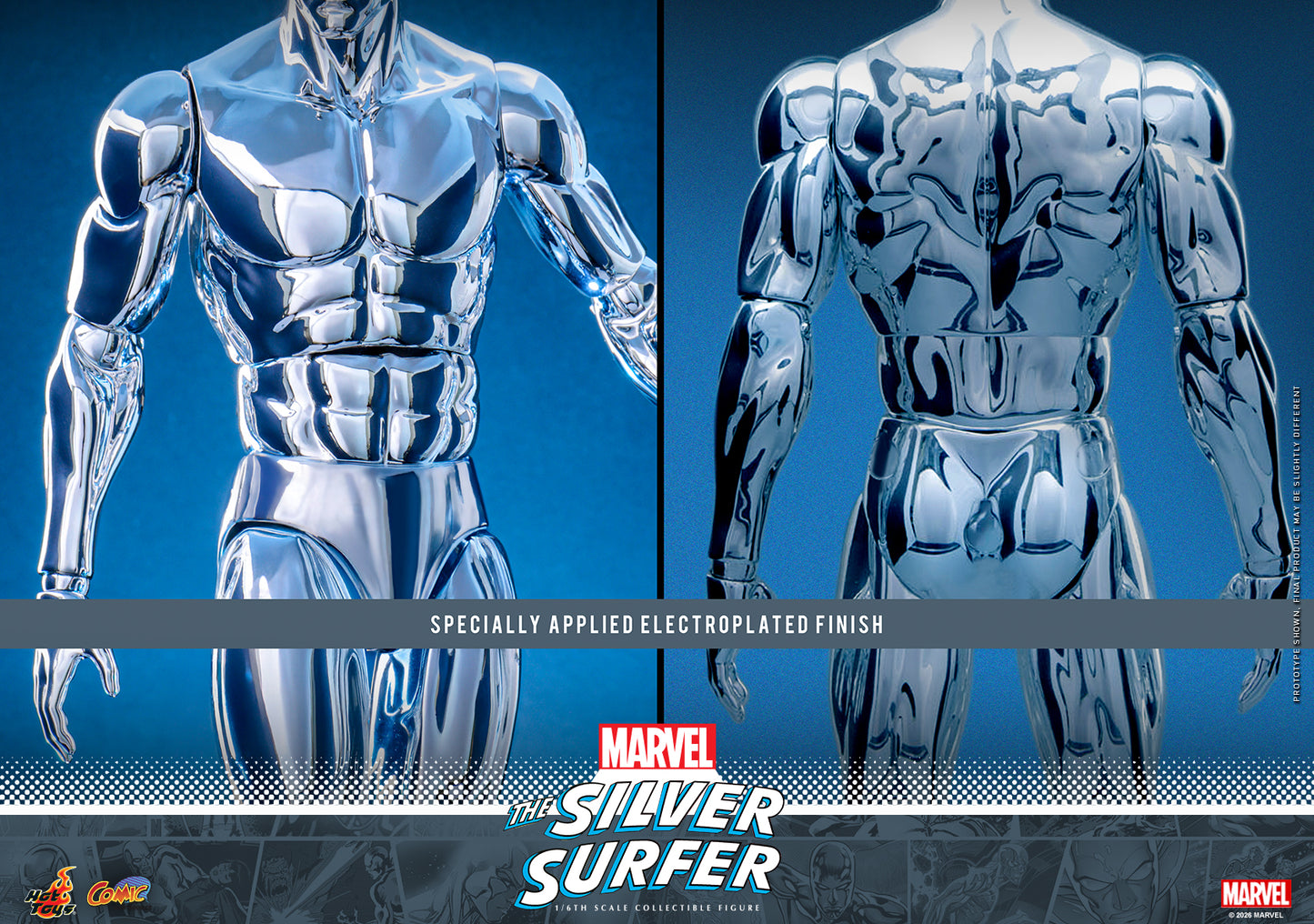 Hot Toys - CMS033 - The Silver Surfer: Silver Surfer 1/6th Scale Collectibles Figure Pre-order NOW