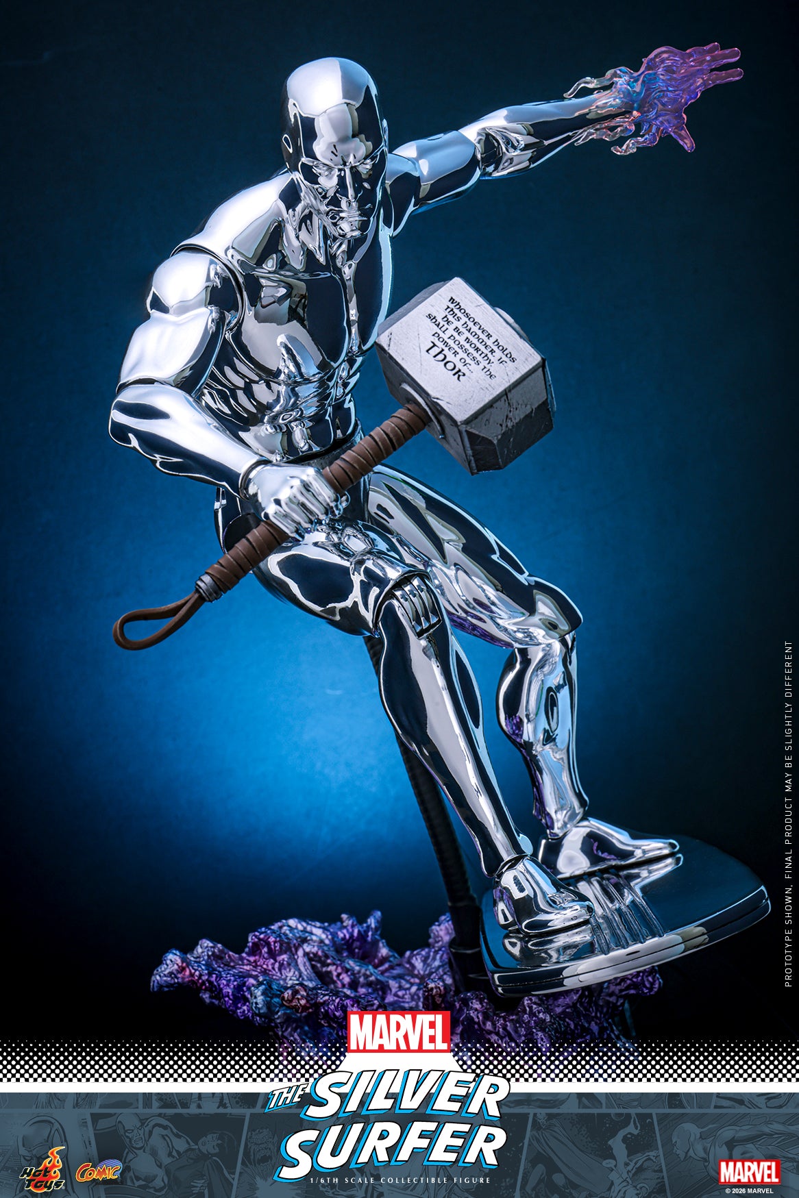 Hot Toys - CMS033 - The Silver Surfer: Silver Surfer 1/6th Scale Collectibles Figure Pre-order NOW