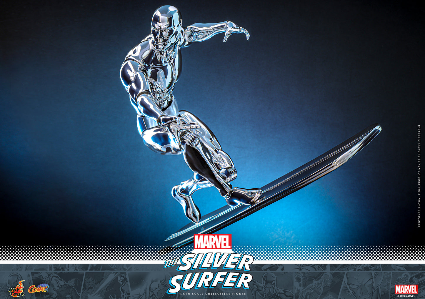 Hot Toys - CMS033 - The Silver Surfer: Silver Surfer 1/6th Scale Collectibles Figure Pre-order NOW