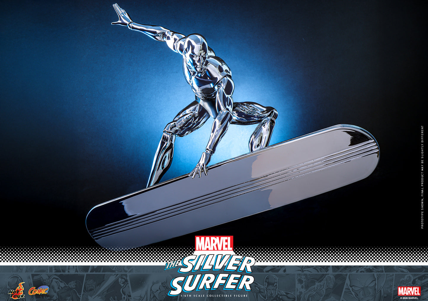 Hot Toys - CMS033 - The Silver Surfer: Silver Surfer 1/6th Scale Collectibles Figure Pre-order NOW