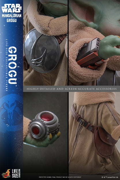Hot Toys - LMS016 - Star Wars: The Mandalorian & Grogu™ - Grogu™ Life-Size Collectible Set Pre-order NOW