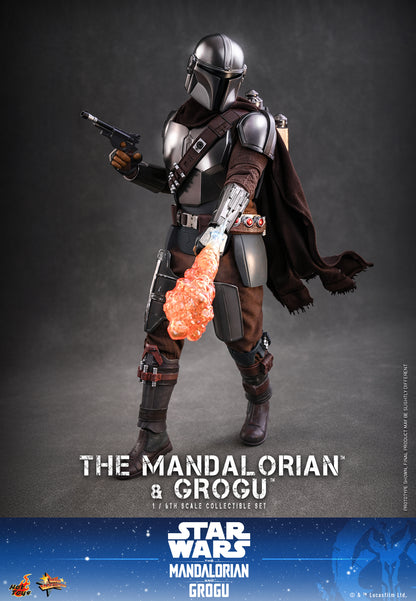 Hot Toys - MMS871 - Star Wars: The Mandalorian & Grogu™ - The Mandalorian™ and Grogu™ 1/6th scale Collectible Set Pre-order NOW