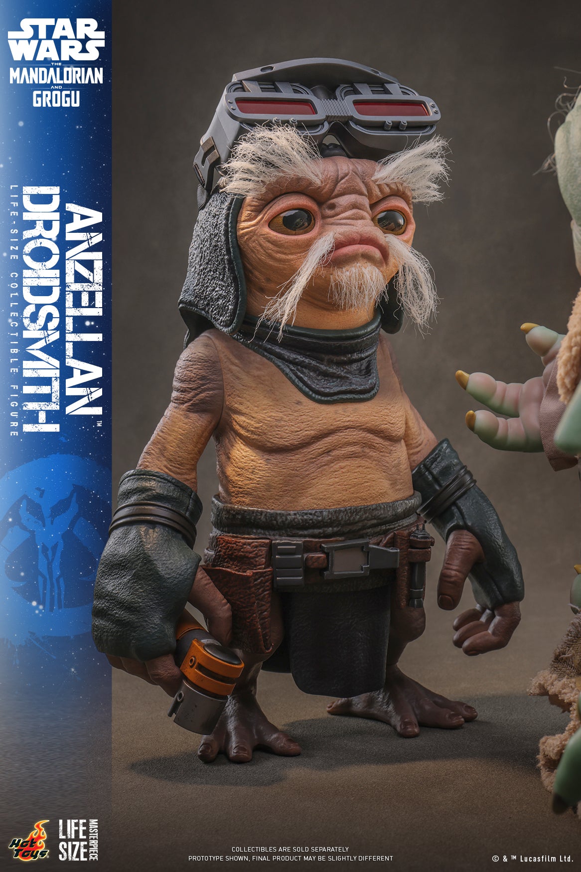 Hot Toys - LMS017 - Star Wars: The Mandalorian & Grogu™ - Anzellan Droidsmith™ Life-Size Collectible Set Pre-order NOW