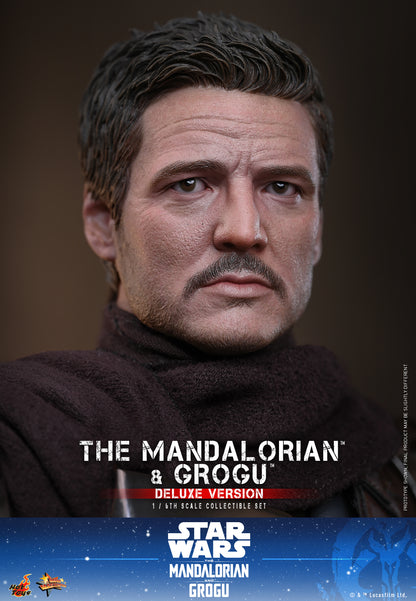 Hot Toys - MMS872 - Star Wars: The Mandalorian & Grogu™ - The Mandalorian™ and Grogu™ (Deluxe Version) 1/6th scale Collectible Set Pre-order NOW