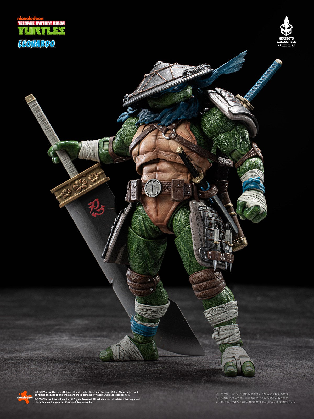 HEATBOYS - TMNT Leonardo Action Figure (Deluxe Edition) Pre-order NOW