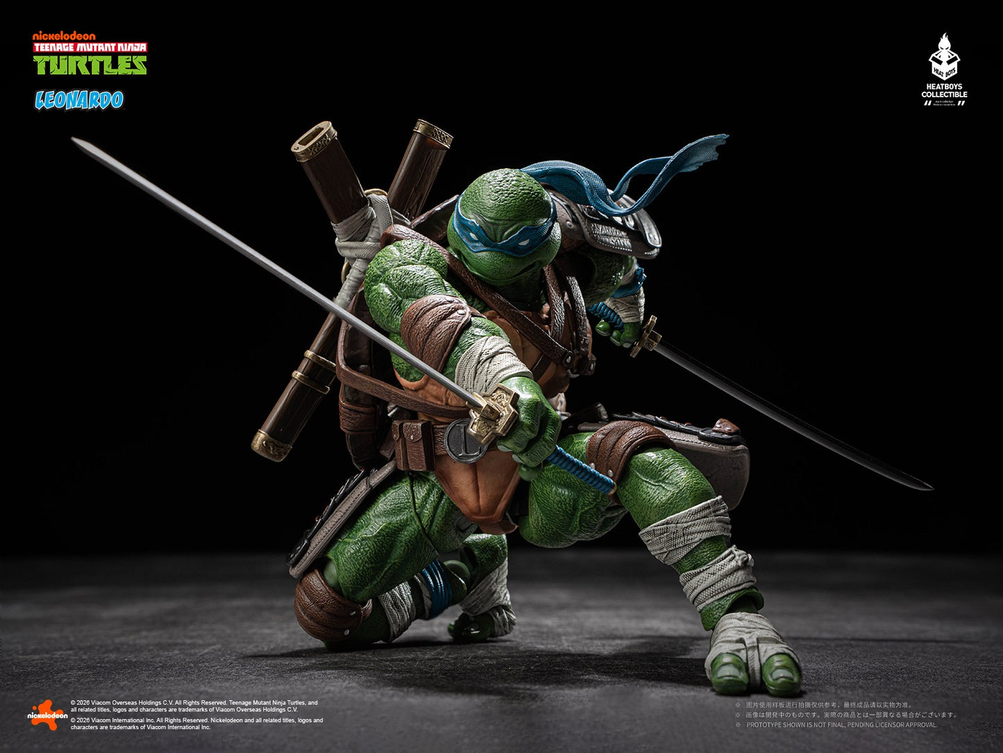 HEATBOYS - TMNT Leonardo Action Figure (Standard Edition) Pre-order NOW