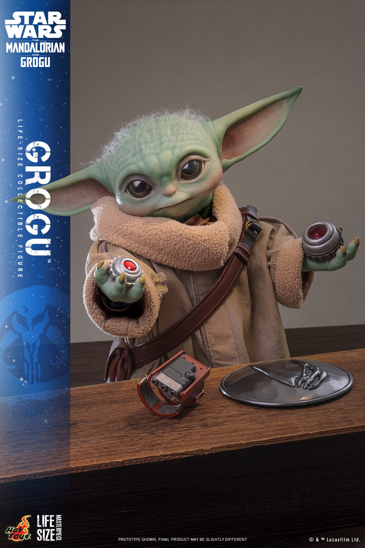 Hot Toys - LMS016 - Star Wars: The Mandalorian & Grogu™ - Grogu™ Life-Size Collectible Set Pre-order NOW