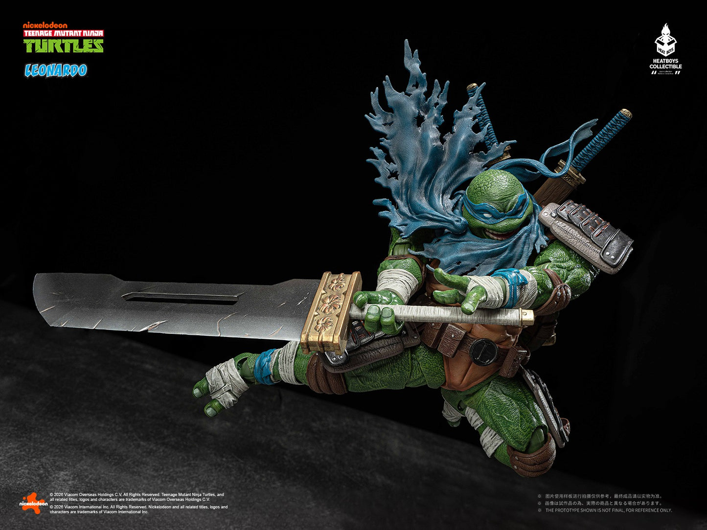 HEATBOYS - TMNT Leonardo Action Figure (Deluxe Edition) Pre-order NOW