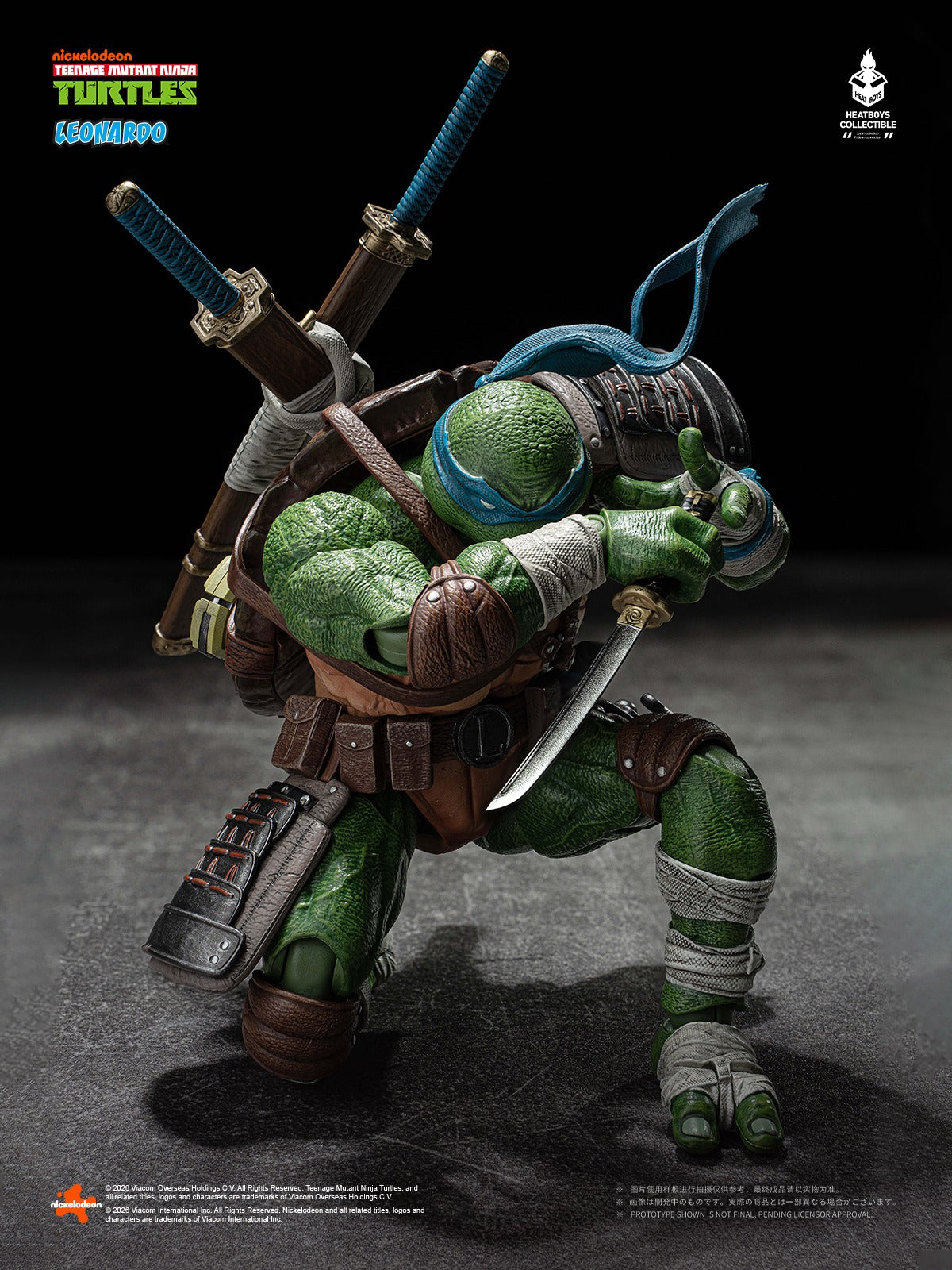 HEATBOYS - TMNT Leonardo Action Figure (Standard Edition) Pre-order NOW