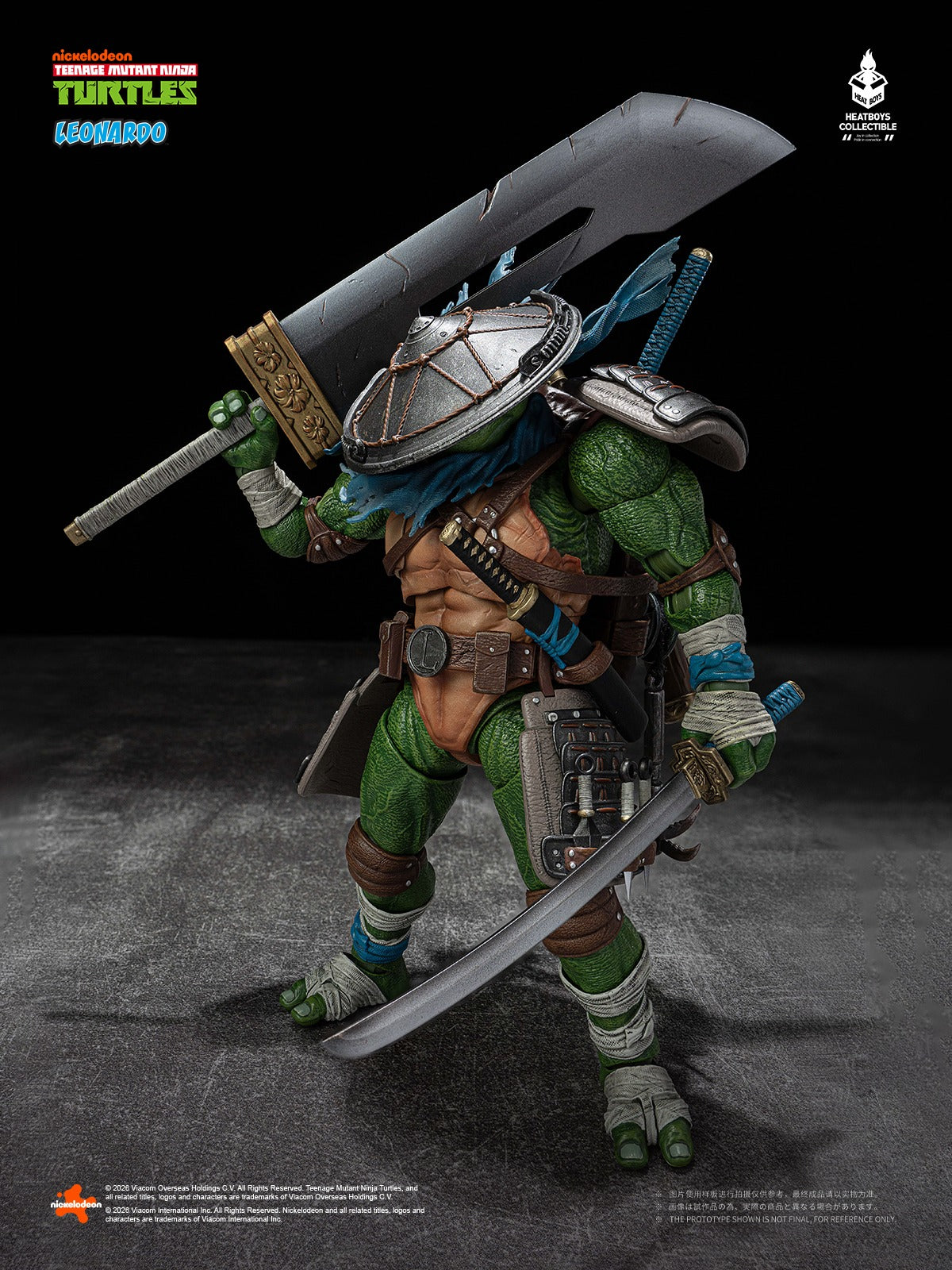 HEATBOYS - TMNT Leonardo Action Figure (Deluxe Edition) Pre-order NOW