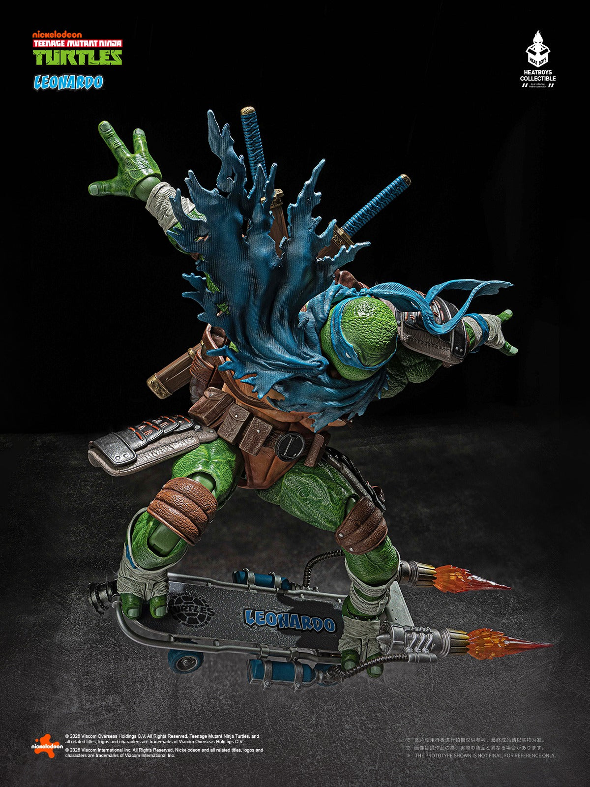 HEATBOYS - TMNT Leonardo Action Figure (Deluxe Edition) Pre-order NOW