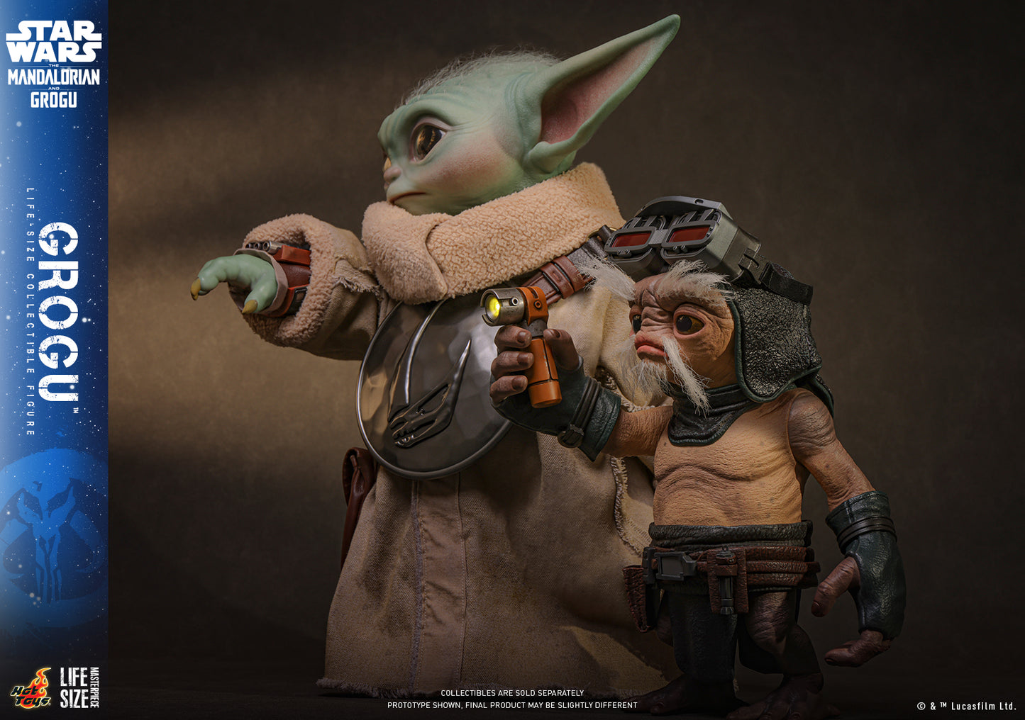 Hot Toys - LMS016 - Star Wars: The Mandalorian & Grogu™ - Grogu™ Life-Size Collectible Set Pre-order NOW
