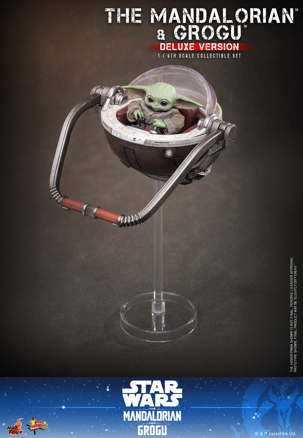 Hot Toys - MMS872 - Star Wars: The Mandalorian & Grogu™ - The Mandalorian™ and Grogu™ (Deluxe Version) 1/6th scale Collectible Set Pre-order NOW