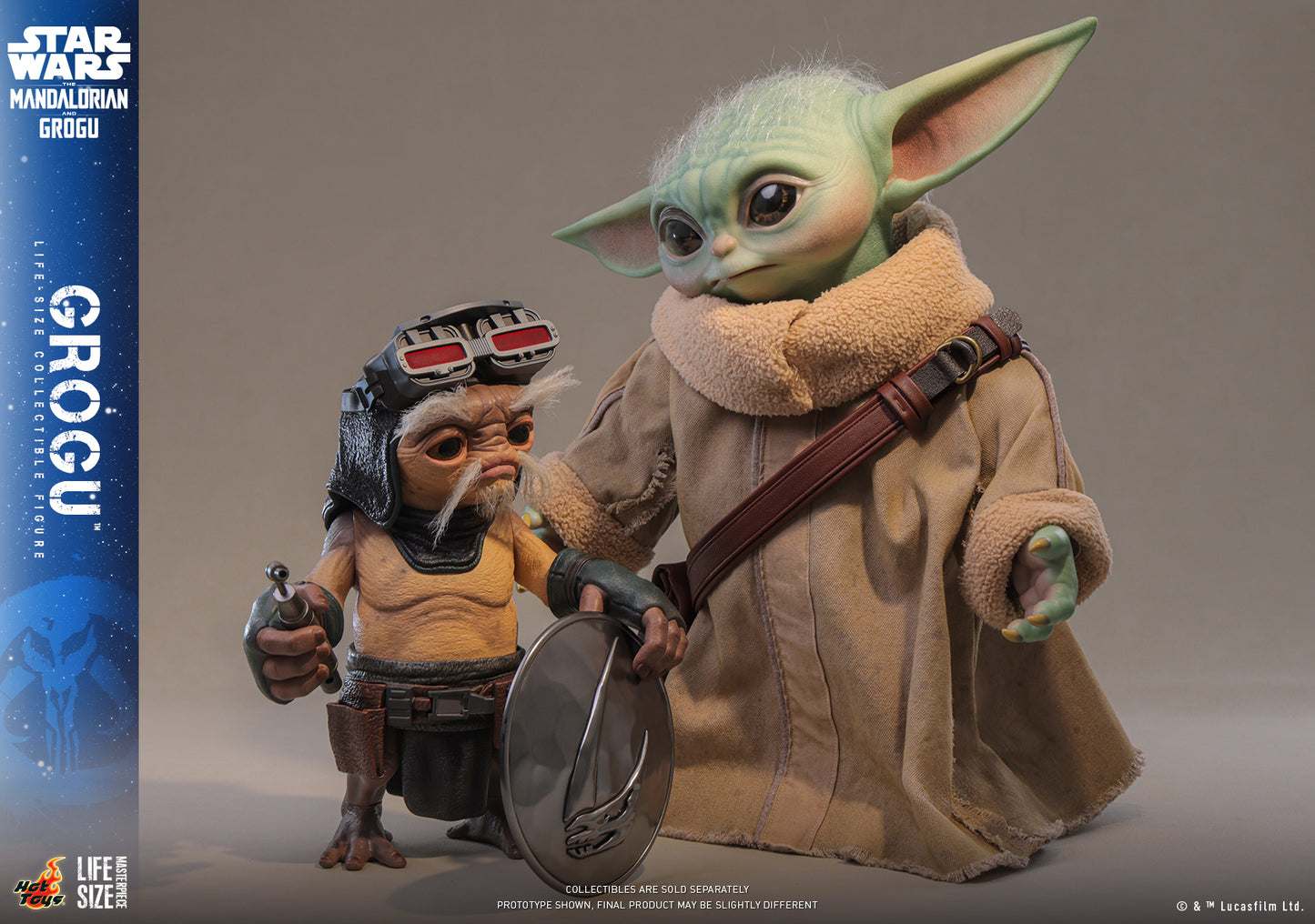 Hot Toys - LMS016 - Star Wars: The Mandalorian & Grogu™ - Grogu™ Life-Size Collectible Set Pre-order NOW