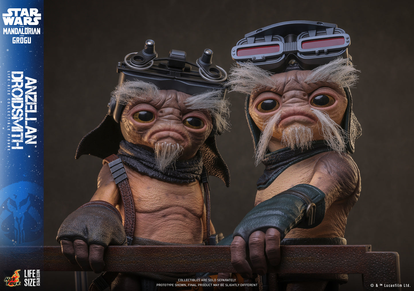 Hot Toys - LMS017 - Star Wars: The Mandalorian & Grogu™ - Anzellan Droidsmith™ Life-Size Collectible Set Pre-order NOW