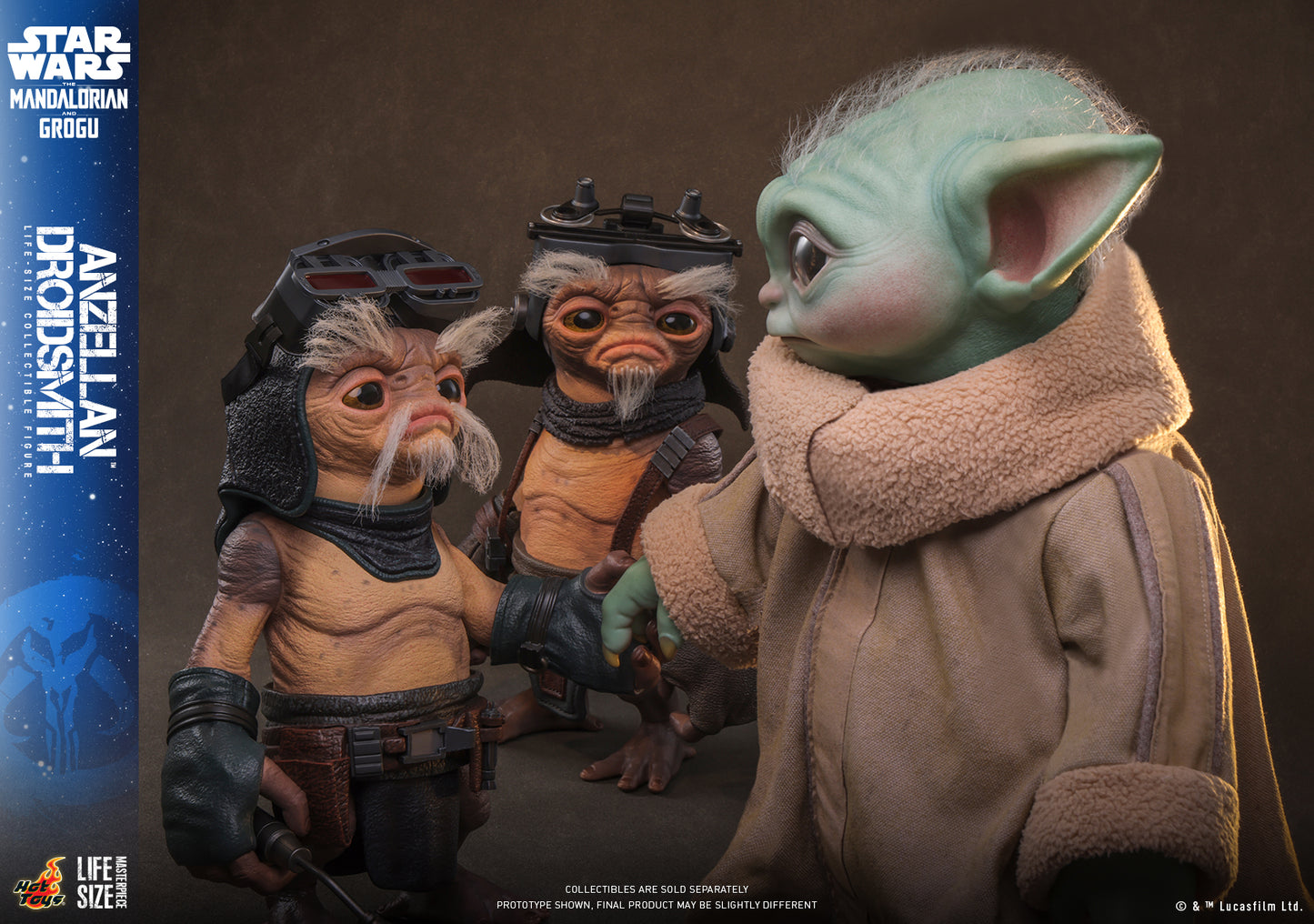 Hot Toys - LMS017 - Star Wars: The Mandalorian & Grogu™ - Anzellan Droidsmith™ Life-Size Collectible Set Pre-order NOW
