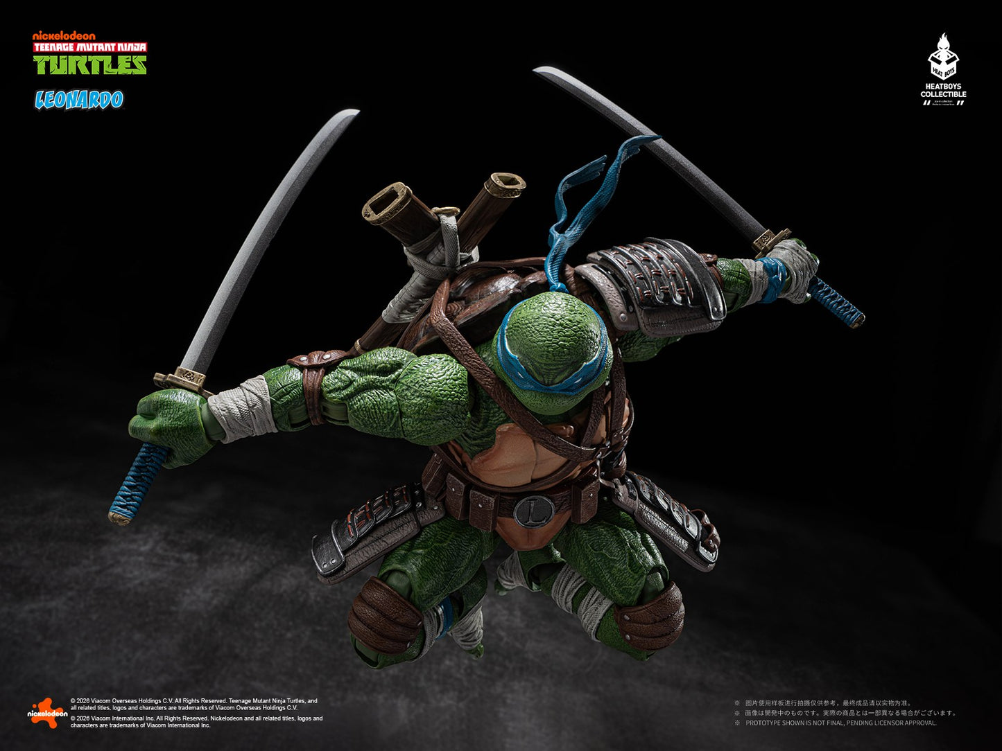 HEATBOYS - TMNT Leonardo Action Figure (Standard Edition) Pre-order NOW