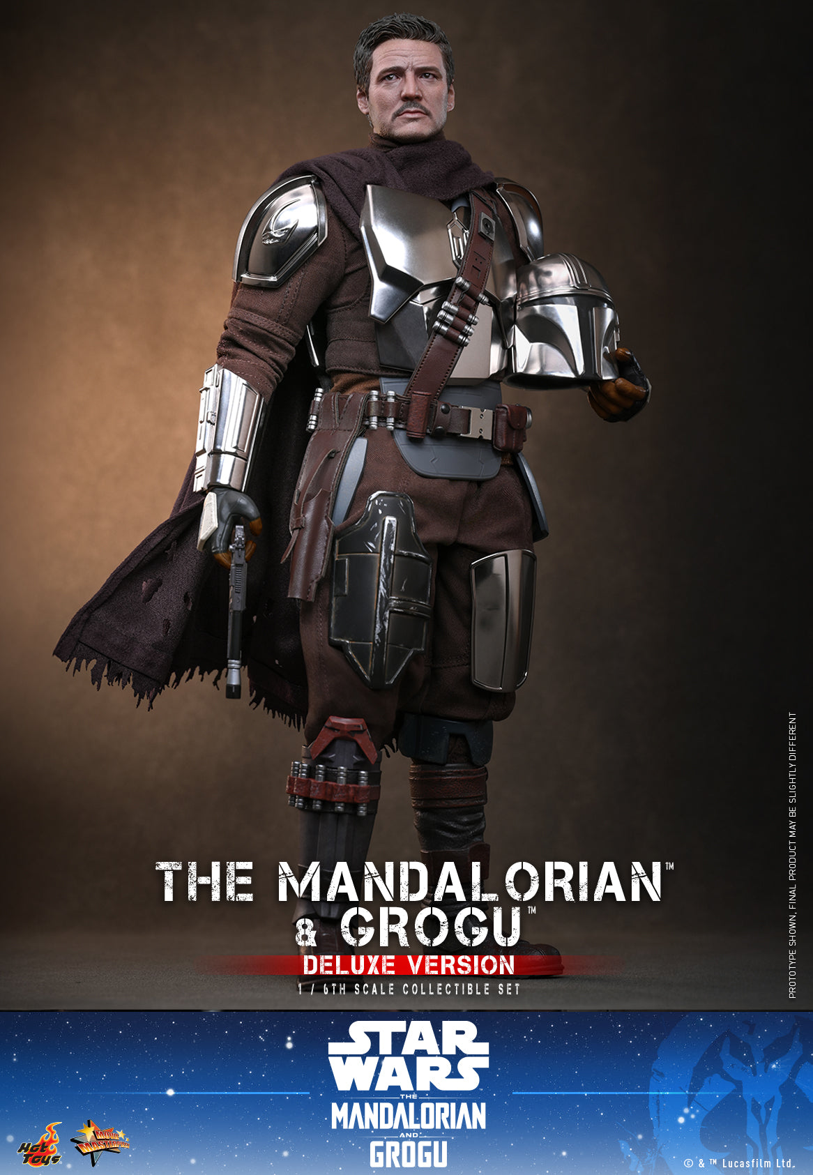 Hot Toys - MMS872 - Star Wars: The Mandalorian & Grogu™ - The Mandalorian™ and Grogu™ (Deluxe Version) 1/6th scale Collectible Set Pre-order NOW