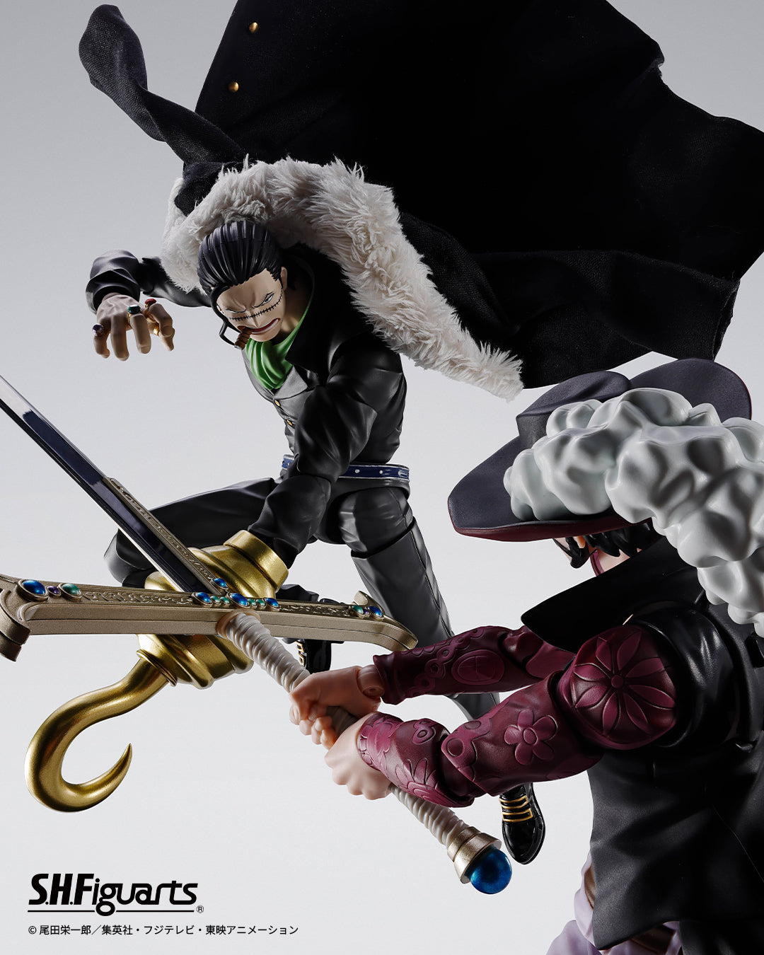 Tamashii Nations - S.H.Figuarts - One Piece: SIR CROCODILE -MARINEFORD- Pre-order NOW