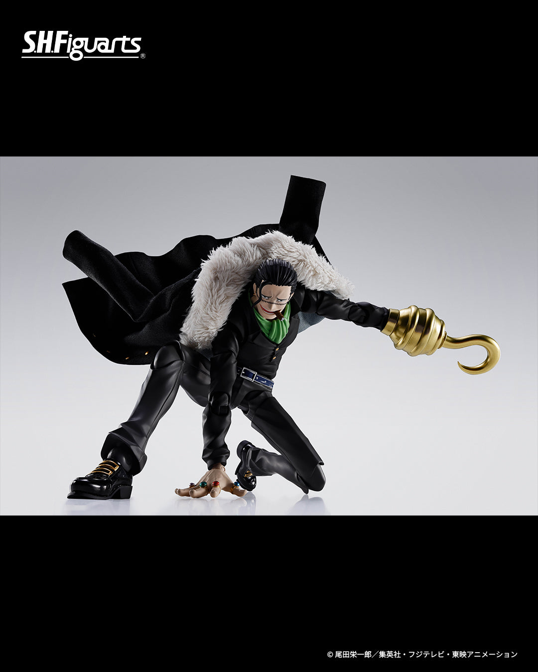 Tamashii Nations - S.H.Figuarts - One Piece: SIR CROCODILE -MARINEFORD- Pre-order NOW
