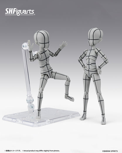 Tamashii Nations - S.H.Figuarts - BODY-KUN -KEN SUGIMORI- Edition -WIREFRAME-(Gray Color Ver.) Pre-order NOW