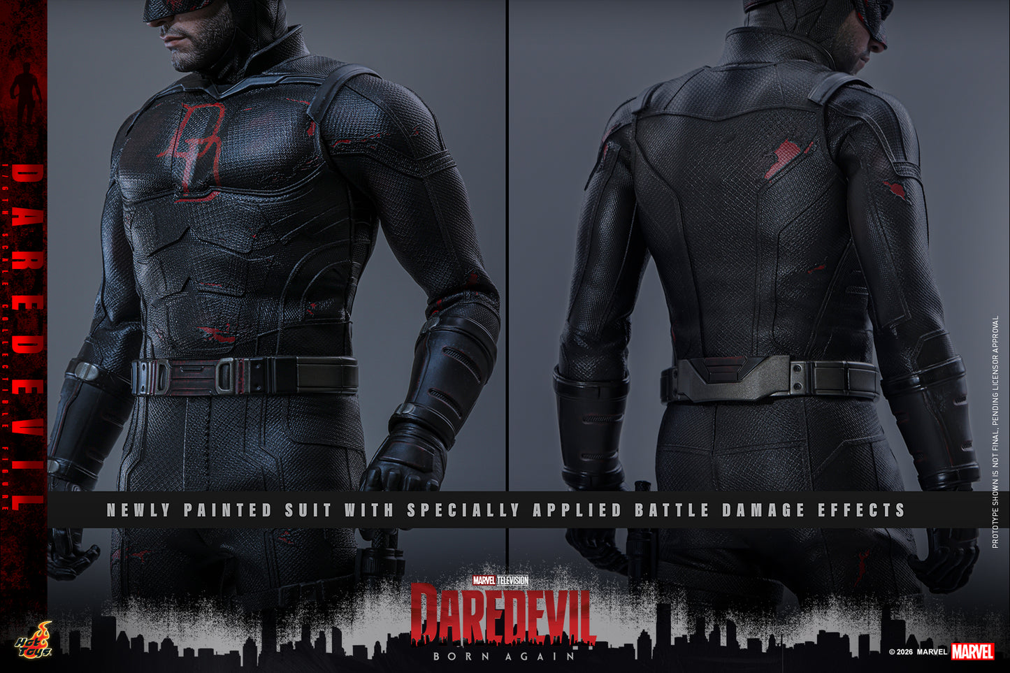 Hot Toys - TMS186 - Daredevil Born Again: 1/6th Scale Daredevil Collectible Figure Pre-order NOW