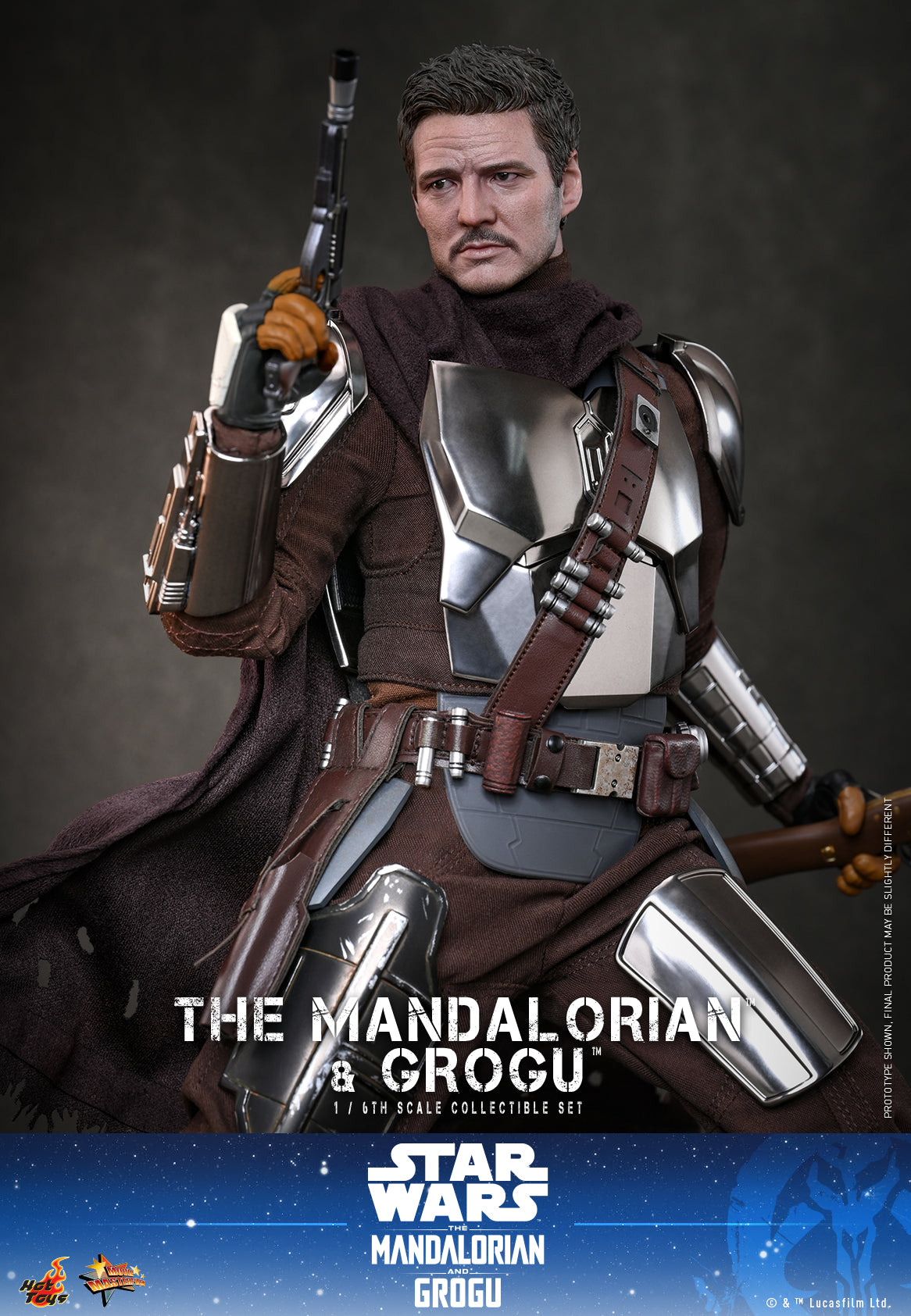 Hot Toys - MMS871 - Star Wars: The Mandalorian & Grogu™ - The Mandalorian™ and Grogu™ 1/6th scale Collectible Set Pre-order NOW