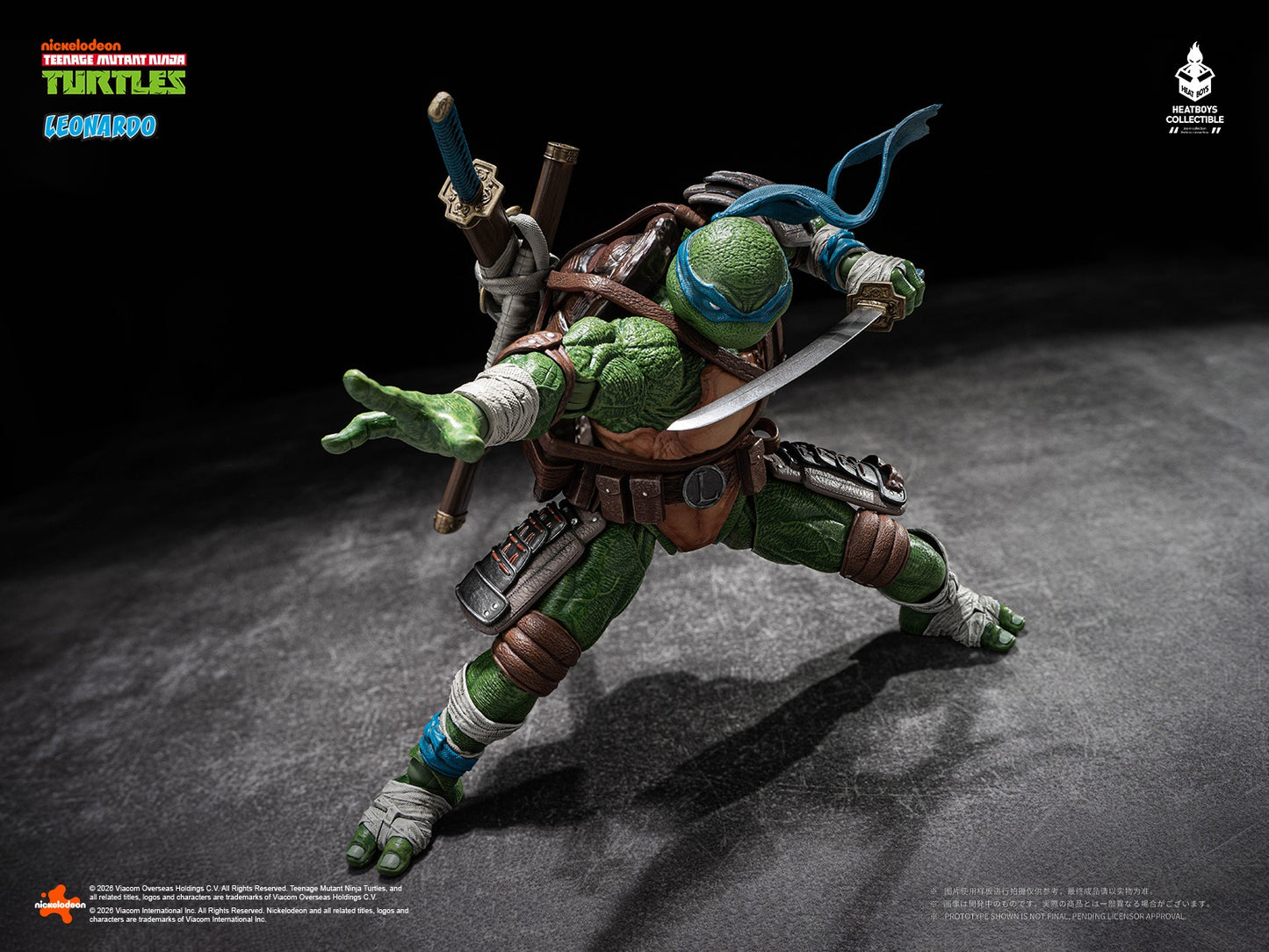 HEATBOYS - TMNT Leonardo Action Figure (Standard Edition) Pre-order NOW