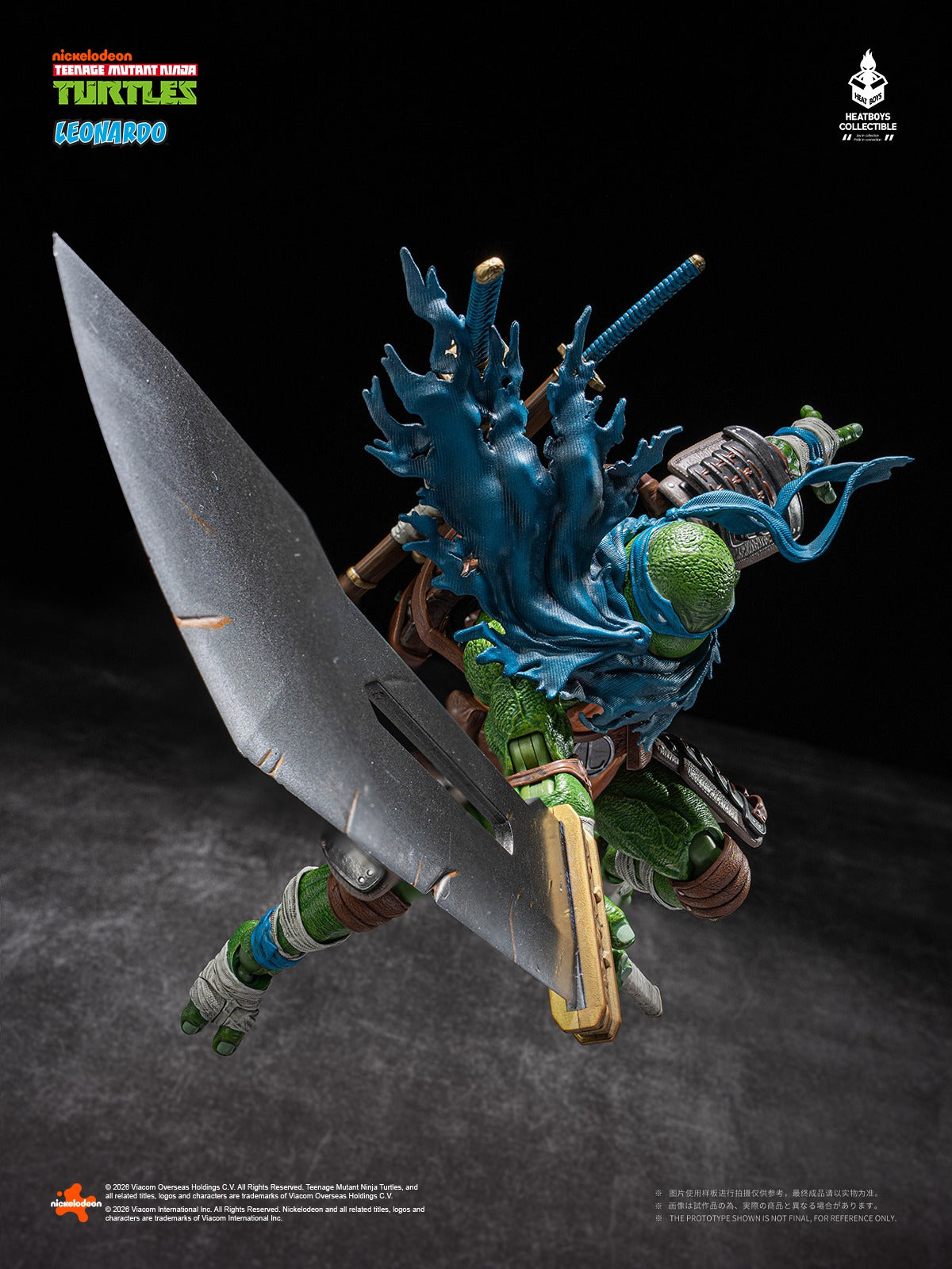 HEATBOYS - TMNT Leonardo Action Figure (Deluxe Edition) Pre-order NOW