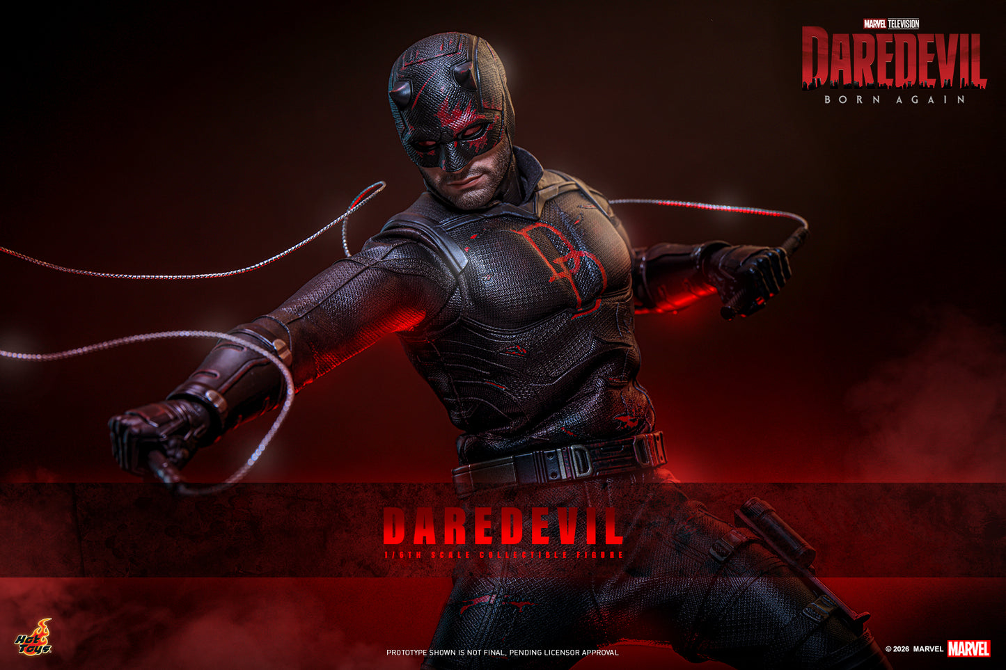 Hot Toys - TMS186 - Daredevil Born Again: 1/6th Scale Daredevil Collectible Figure Pre-order NOW