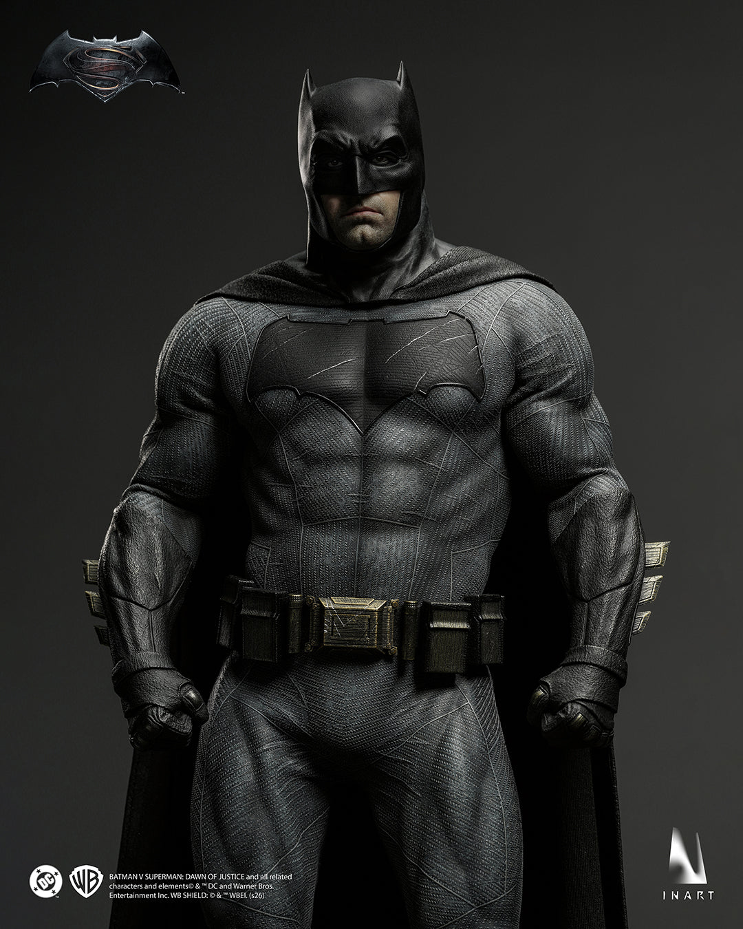 INART - Batman VS Superman Dawn of Justice: 1/6th Scale Batman Collectible Figure Pre-order NOW