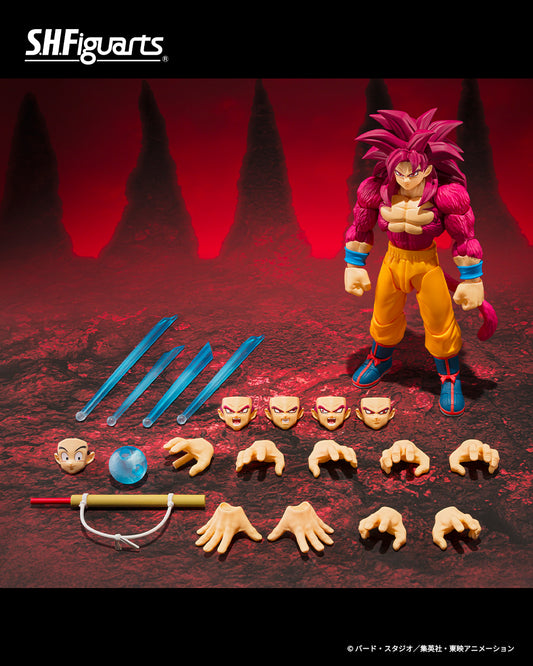 Tamashii Nations - S.H.Figuarts - Dragon Ball Daima: Super Saiyan 4 Son Goku Pre-order NOW