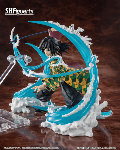 Tamashii Nations - S.H.Figuarts - Demon Slayer: Tanjiro Kamado and Giyu Tomioka Water Breathing Effect Set Pre-order Now!!!
