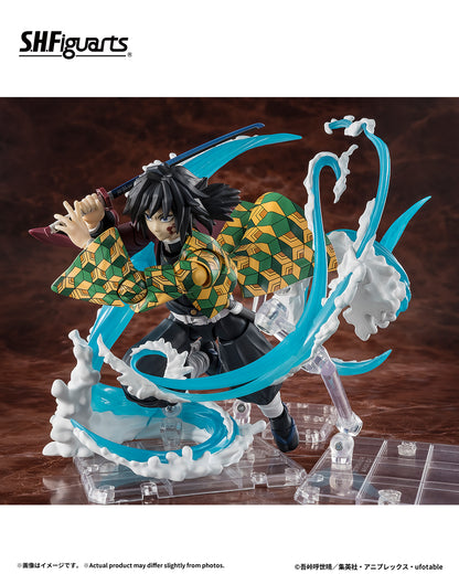 Tamashii Nations - S.H.Figuarts - Demon Slayer: Tanjiro Kamado and Giyu Tomioka Water Breathing Effect Set Pre-order Now!!!