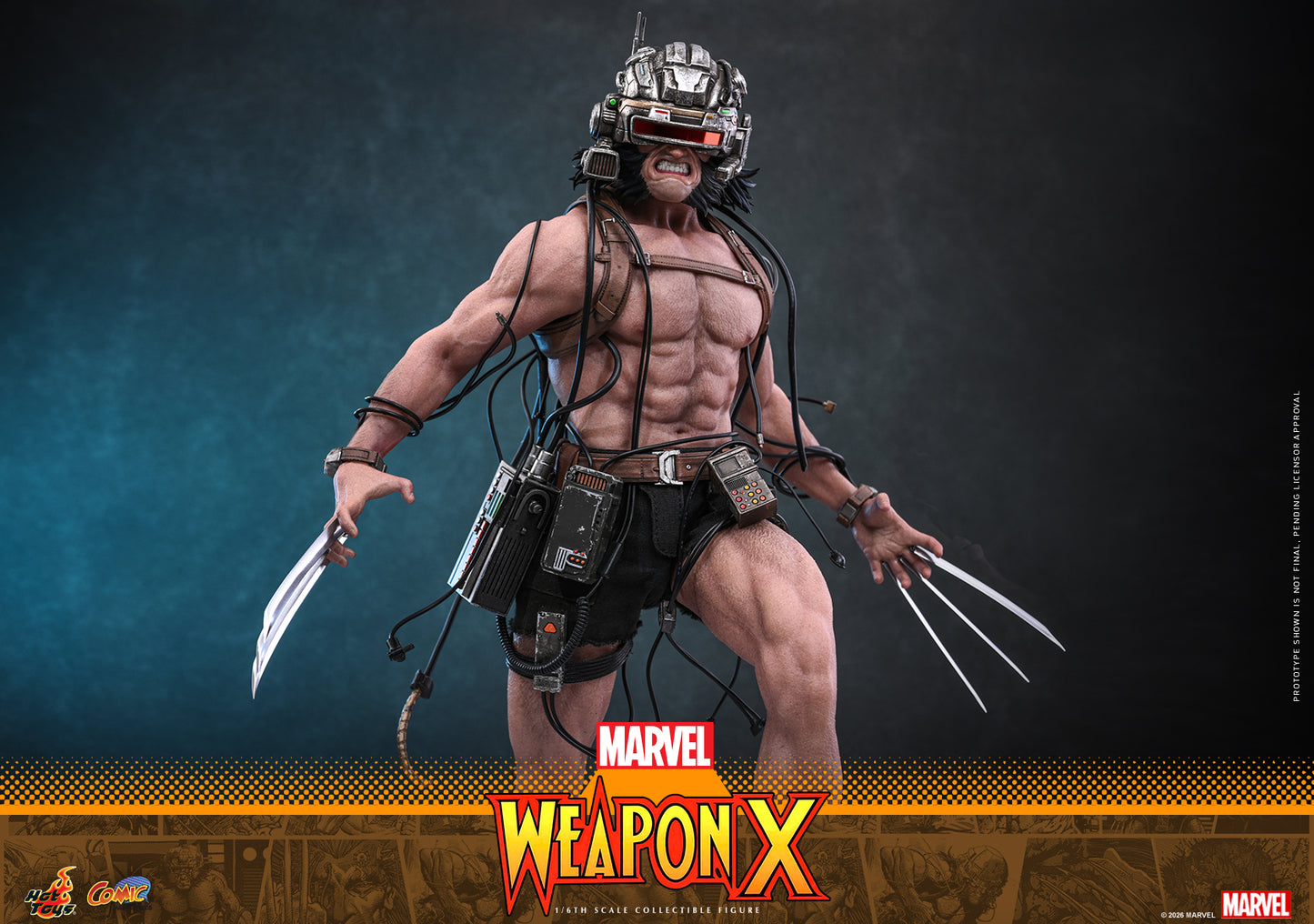 Hot Toys – CMS034 – Marvel Comics: Weapon X 1/6th scale Collectible Figure Pre-order Now!!!