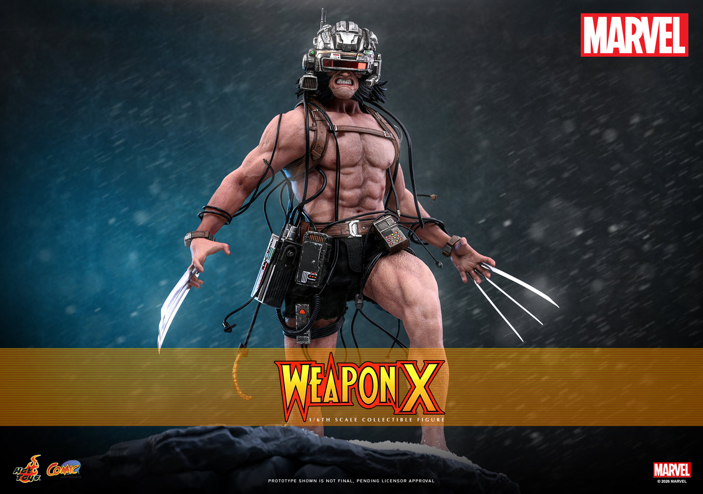 Hot Toys – CMS034 – Marvel Comics: Weapon X 1/6th scale Collectible Figure Pre-order Now!!!