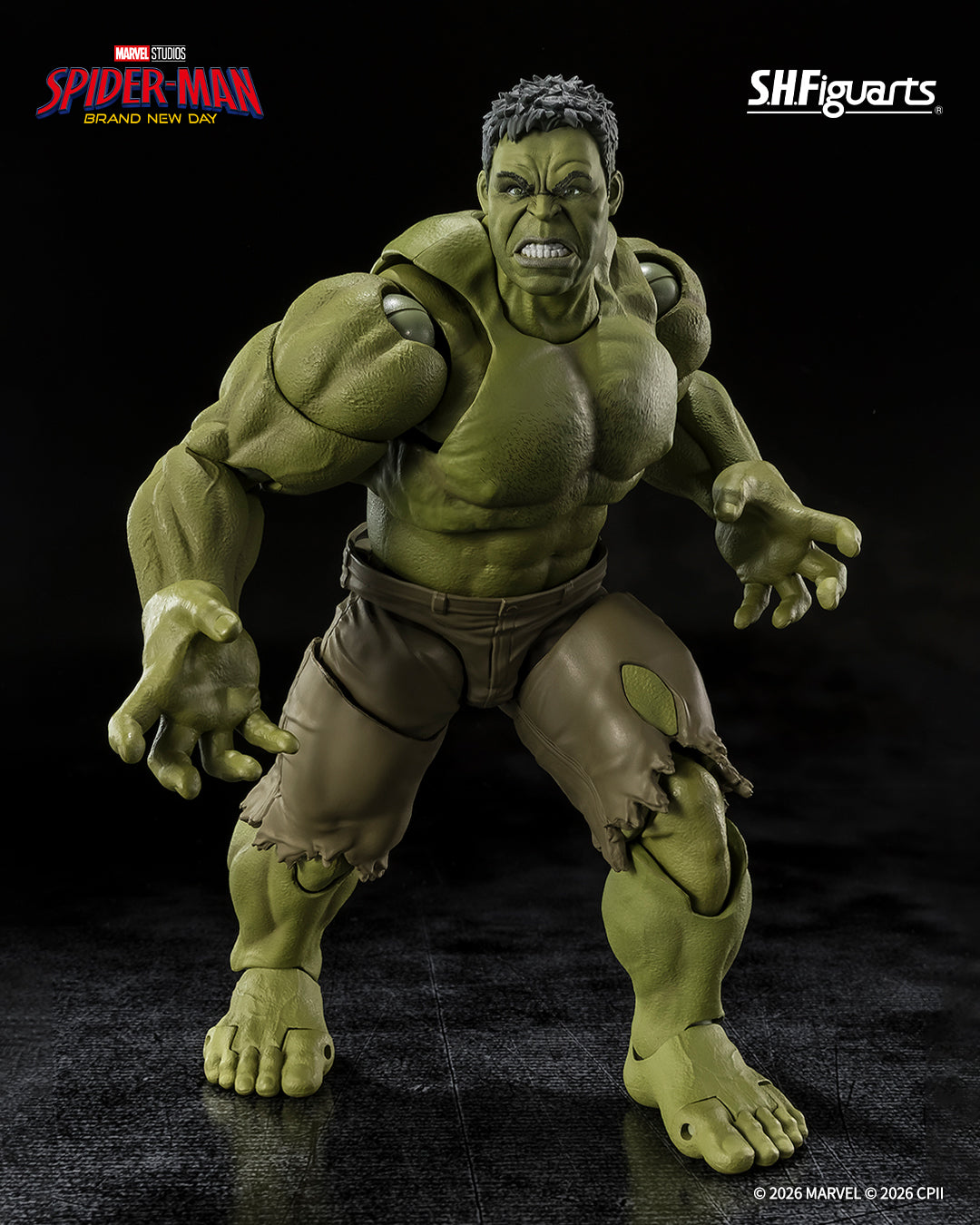 Tamashii Nations - S.H.Figuarts - Spider-Man: Brand New Day: Hulk Pre-order