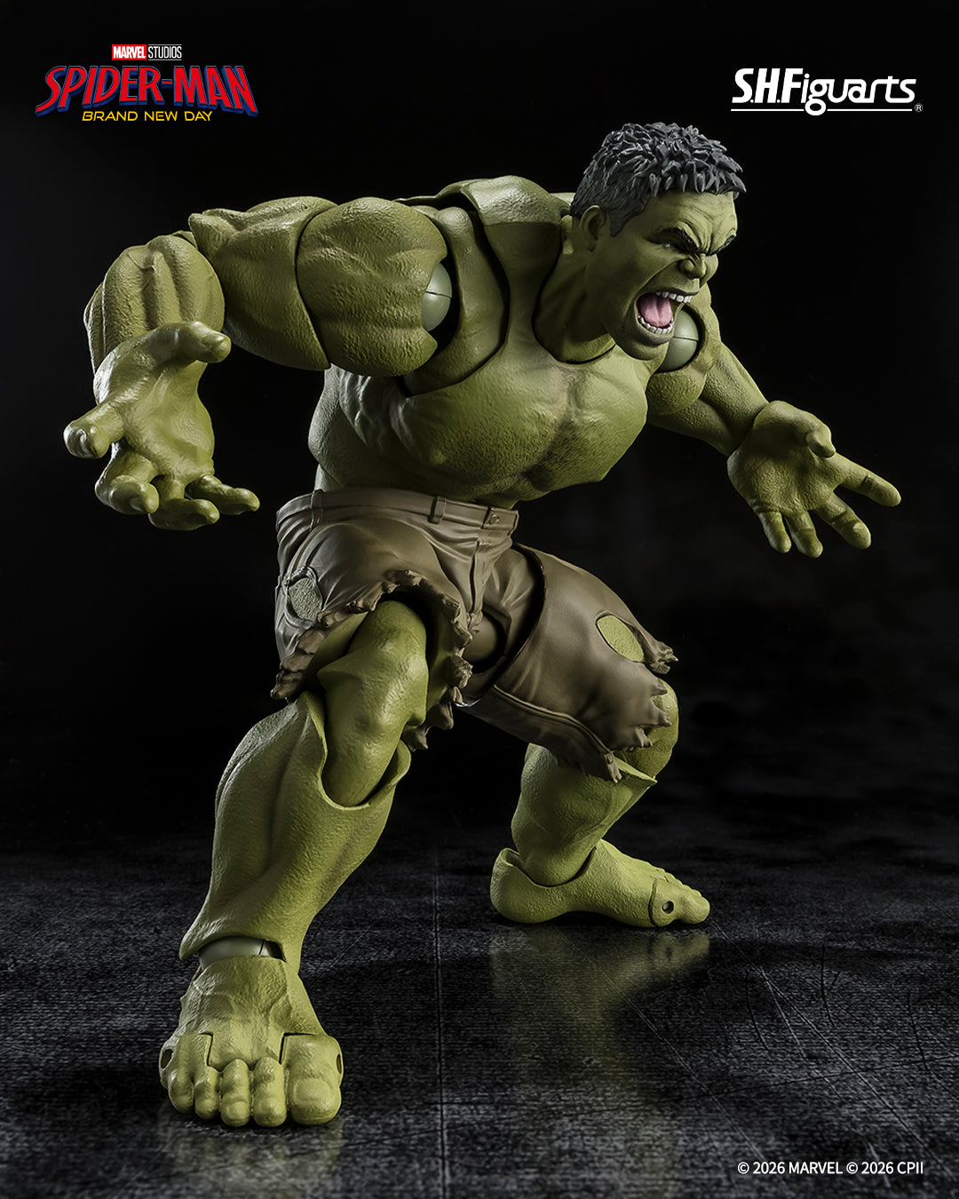 Tamashii Nations - S.H.Figuarts - Spider-Man: Brand New Day: Hulk Pre-order
