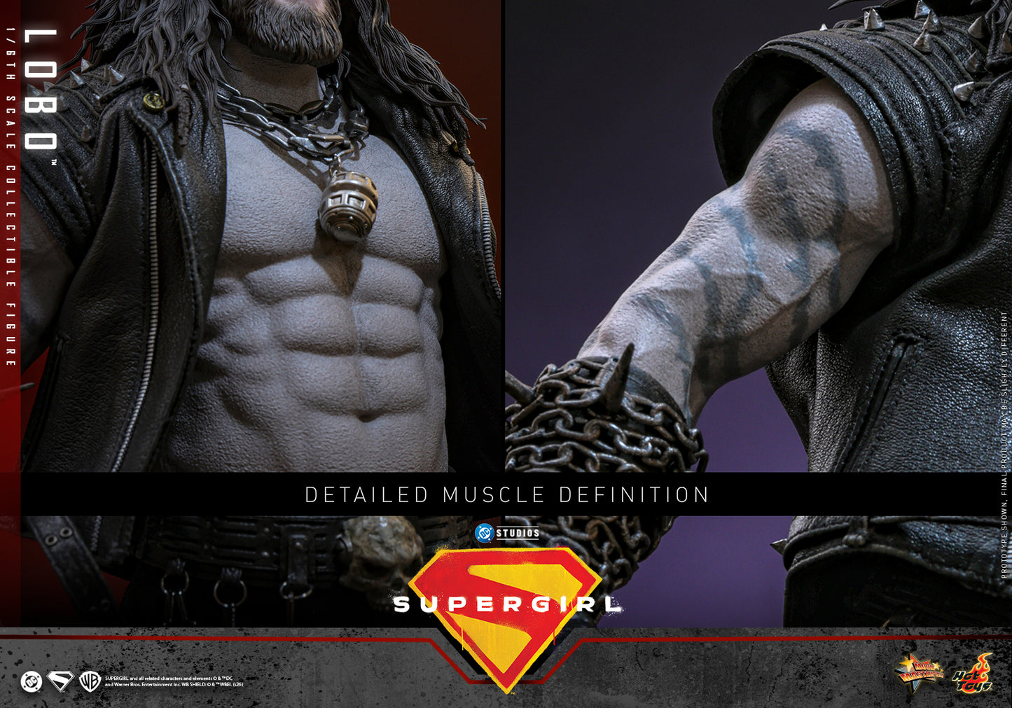 Hot Toys – MMS890 – Supergirl: Lobo 1/6th scale Collectible Figure - Preorder