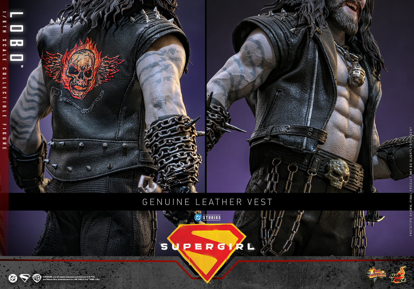 Hot Toys – MMS890 – Supergirl: Lobo 1/6th scale Collectible Figure - Preorder