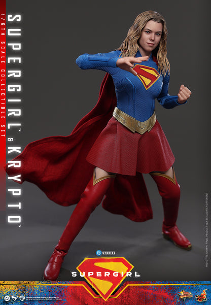 Hot Toys – MMS869 – Supergirl: Supergirl & Krypto 1/6th scale Collectible Figure - Preorder