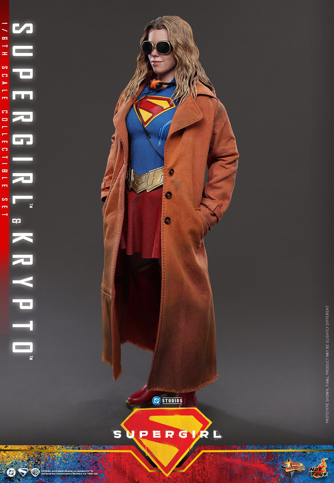Hot Toys – MMS869 – Supergirl: Supergirl & Krypto 1/6th scale Collectible Figure - Preorder