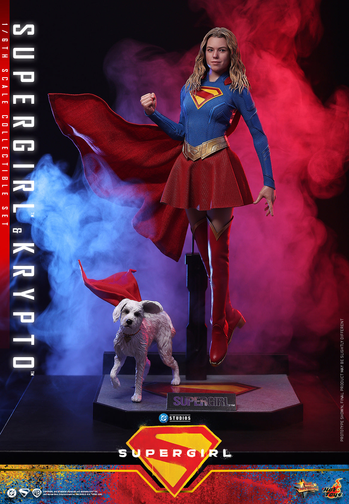 Hot Toys – MMS869 – Supergirl: Supergirl & Krypto 1/6th scale Collectible Figure - Preorder