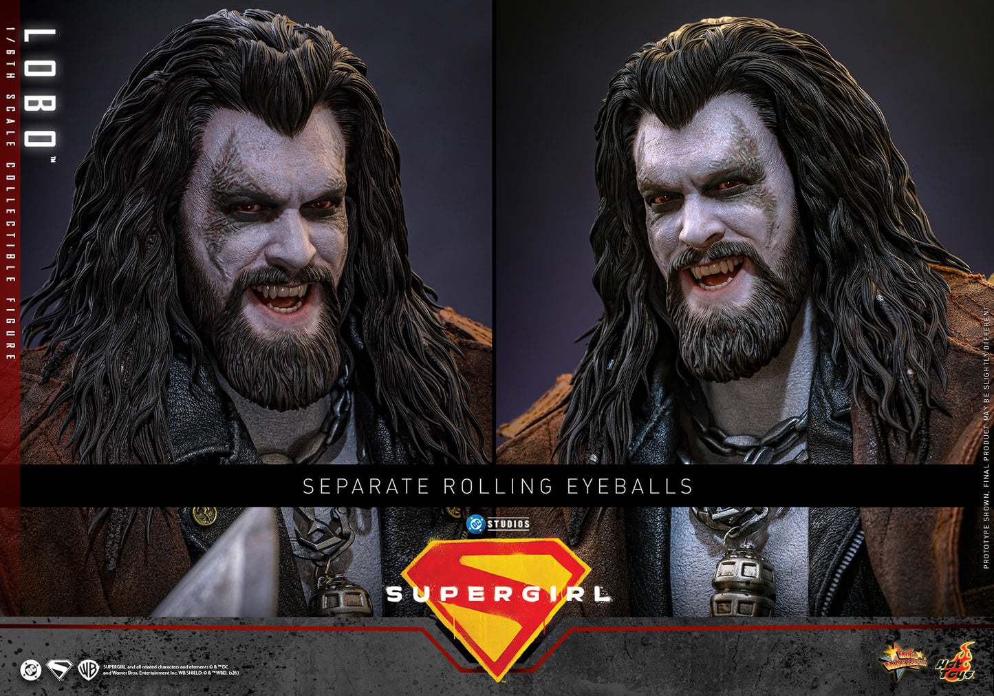Hot Toys – MMS890 – Supergirl: Lobo 1/6th scale Collectible Figure - Preorder