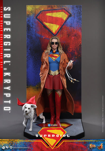 Hot Toys – MMS869 – Supergirl: Supergirl & Krypto 1/6th scale Collectible Figure - Preorder