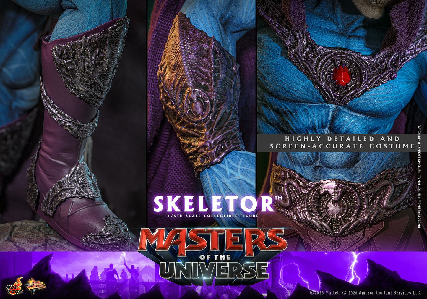 Hot Toys - MMS889 - Master of the Universe: Skeletor 1/6th scale Collectible Figure - Pre-order