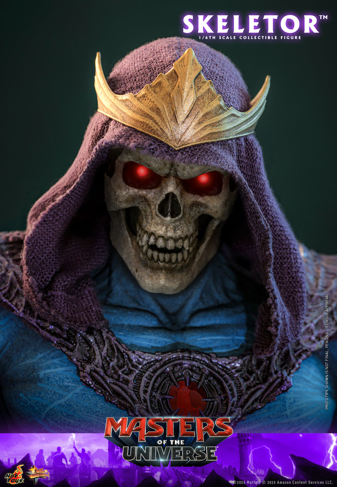 Hot Toys - MMS889 - Master of the Universe: Skeletor 1/6th scale Collectible Figure - Pre-order