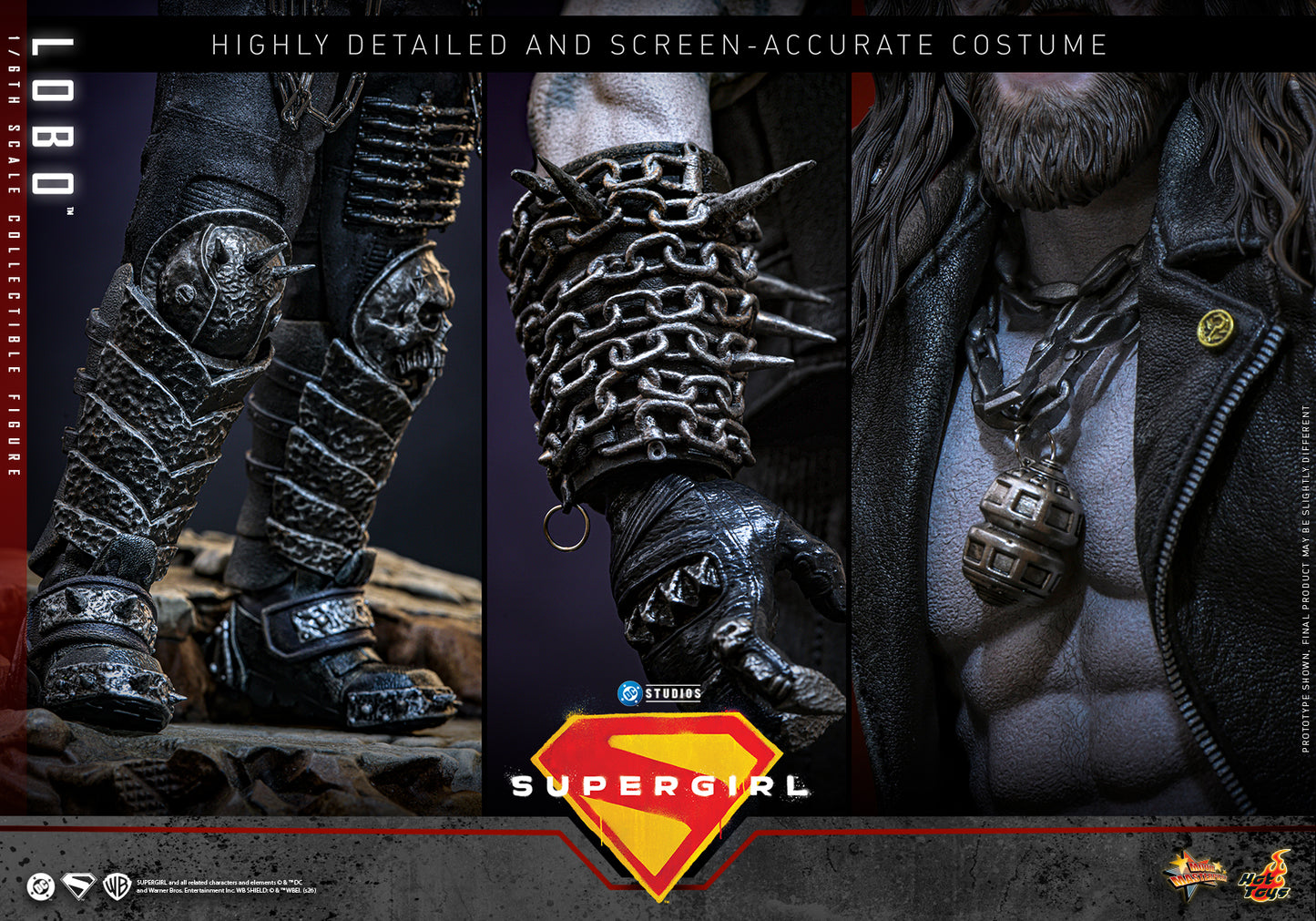 Hot Toys – MMS890 – Supergirl: Lobo 1/6th scale Collectible Figure - Preorder
