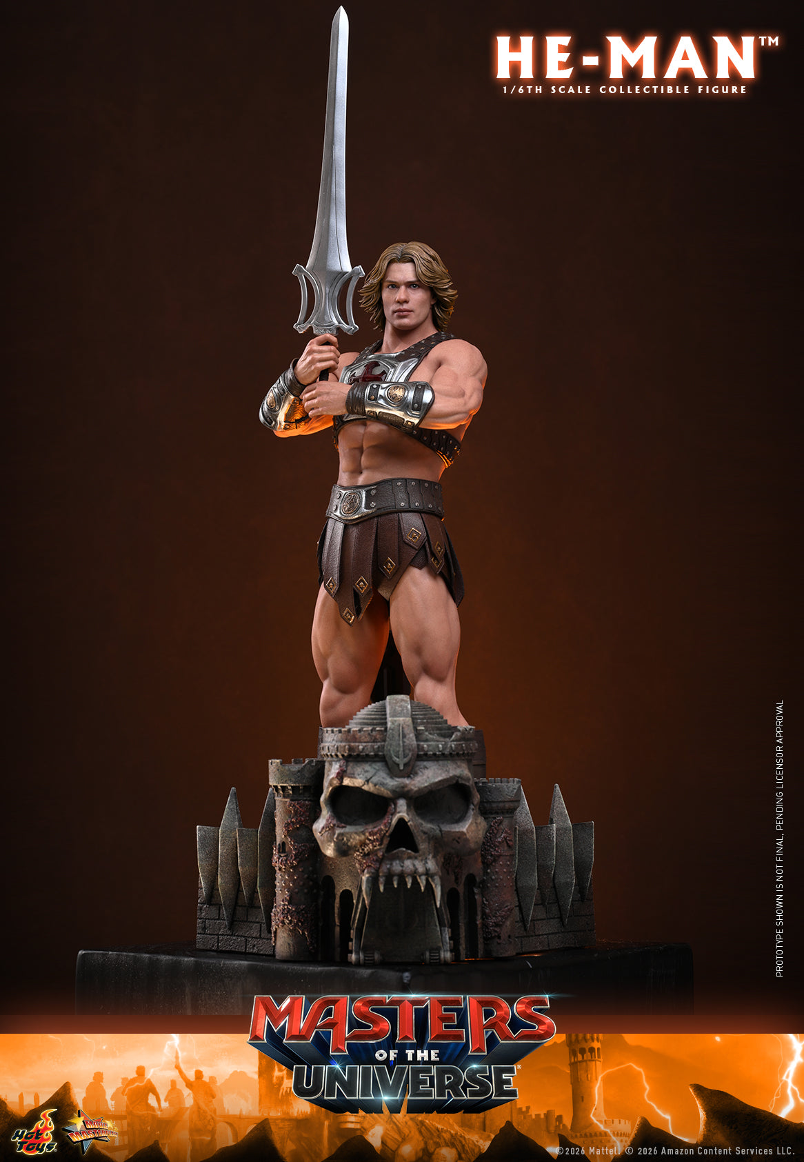 Hot Toys – MMS888 – MASTER OF THE UNIVERSE: He-Man 1/6th scale Collectible Figure - Pre-order