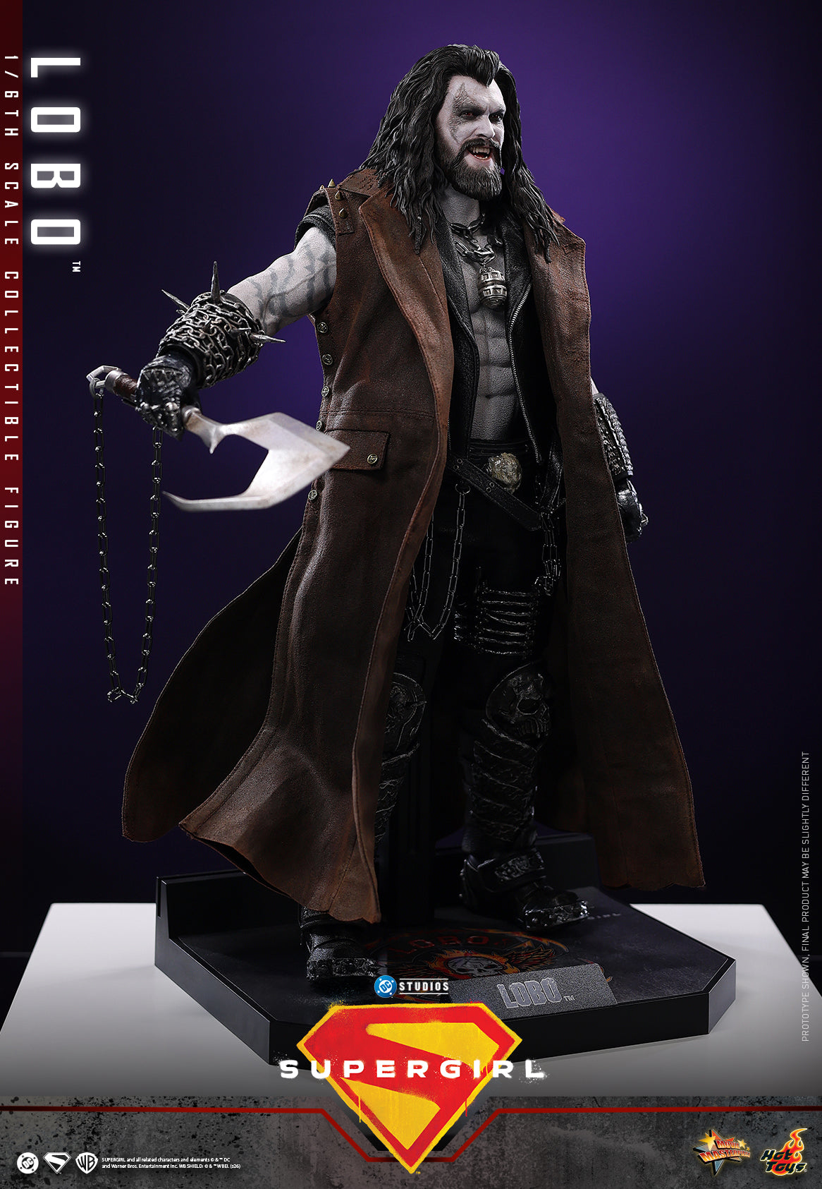 Hot Toys – MMS890 – Supergirl: Lobo 1/6th scale Collectible Figure - Preorder